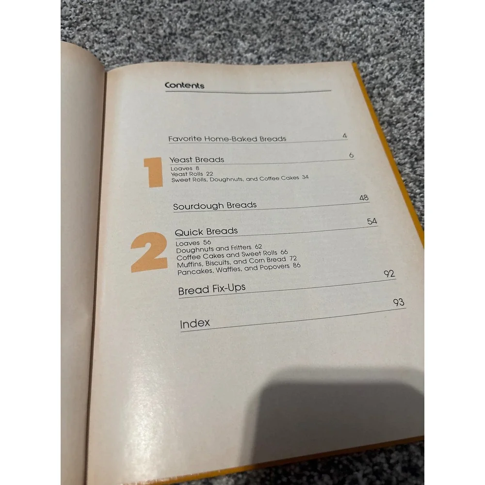 Better Homes and Gardens All-Time Favorite Bread Recipes 1979 Hardcover Cookbook